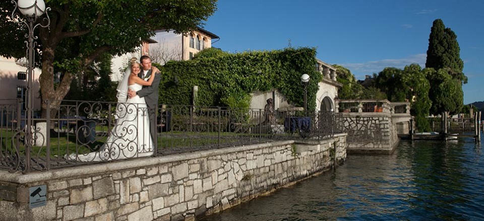 Charlotte and Steven, an unforgettable wedding day on Lake Orta