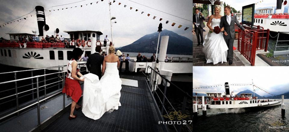 Light your Wedding Party on the Waters of Lake Como!