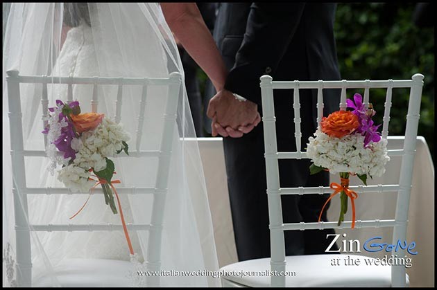 Wedding ceremony at Scuderie Odescalchi in Bracciano #6