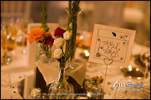 Wedding reception at Scuderie Odescalchi #1