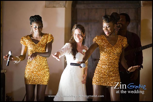 Wedding reception at Scuderie Odescalchi #9