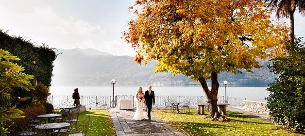 An Autumn Wedding on Lake Orta