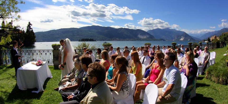 A sunny wedding on Lake Maggiore – Lisa and Darren