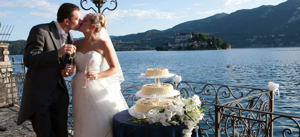 Boats hire Lake Orta weddings