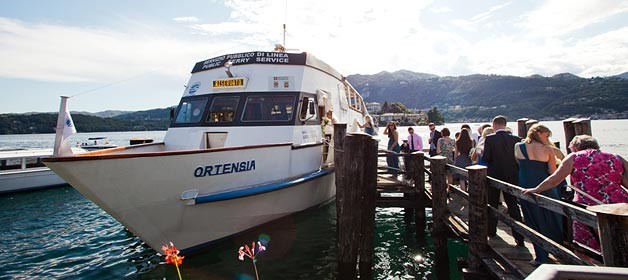 LOVE BOAT for a romantic wedding on Lake Orta