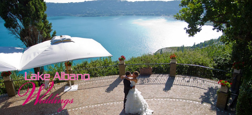 lake Albano wedding