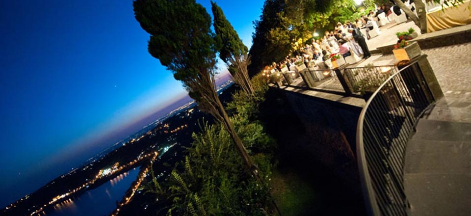 wedding in Villa Pocci lake Albano