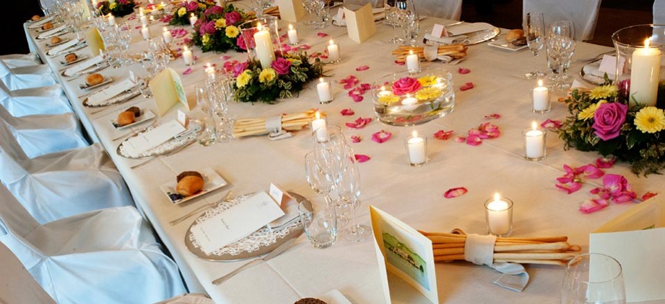 Pink and Yellow themed wedding