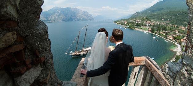 The magic atmosphere of lake Garda