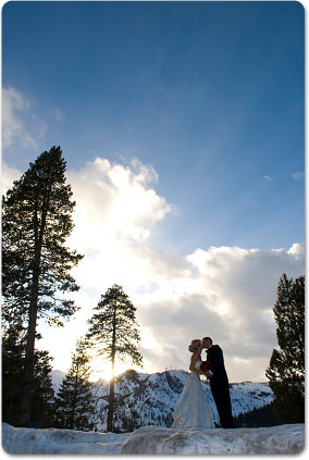 Christmas Time a beautiful setting for a unique wedding