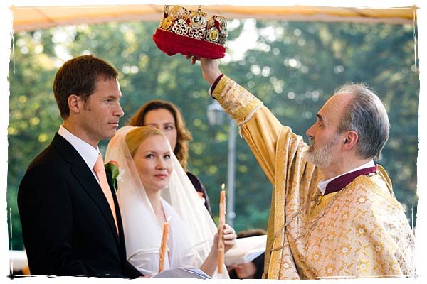 I recall being at a wedding in a Roman Catholic Church where the priest said I recall being at a wedding in a Roman Catholic Church where the priest said