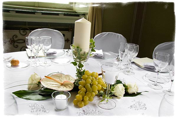 vintage wedding centerpieces