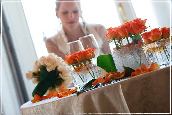 Fall Wedding Reception Centerpieces