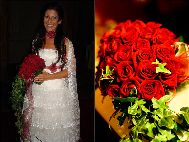 Cascade-Red-roses-bouquet