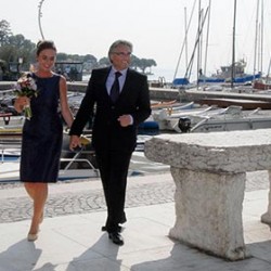A small and cosy wedding at lake Garda