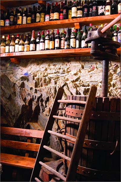 wines-cellar-Villa-Antica-Colonia-lake-Orta