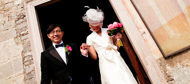 Varenna: a catholic wedding…asian style!