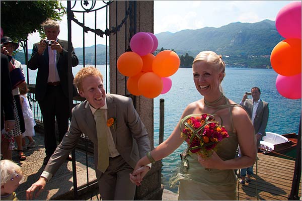 orangethemedweddinginItaly They had the opportunity to enjoy a 