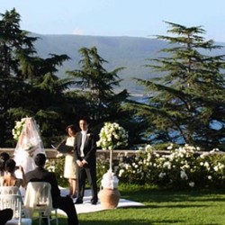 Natasha and Glenn Got Married Today on Lake Bracciano