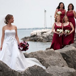 A Russian dream wedding on lake Garda