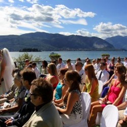 A sunny wedding on Lake Maggiore