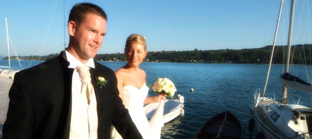 Kate and Kevin, a wedding to Gardone Riviera
