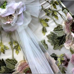 A Lalique gown on Lake Orta