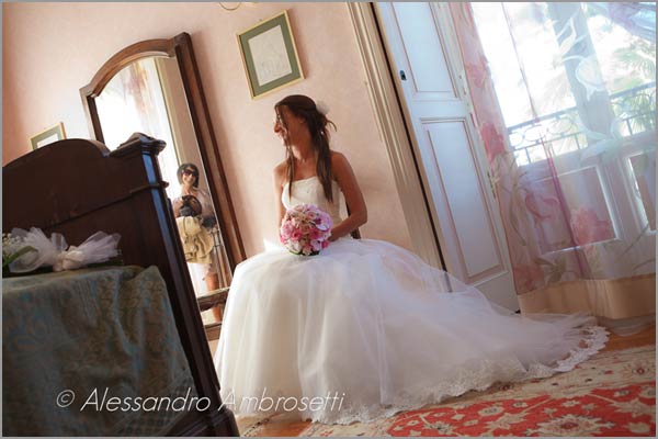 villa with rooms for wedding on Lake Orta Italy