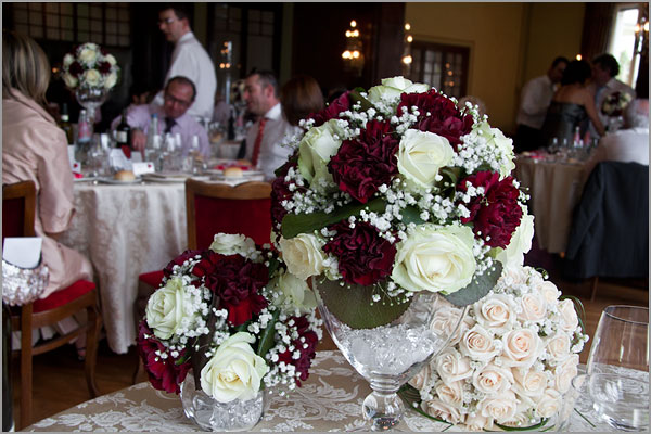 carnations wedding centerpieces