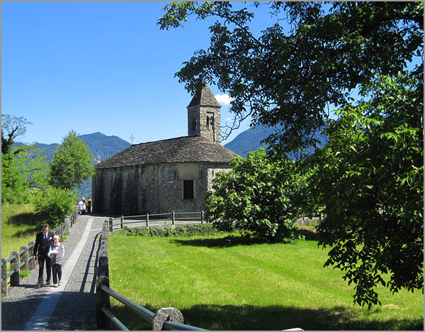 church of Novaglio Verbania lake Maggiore