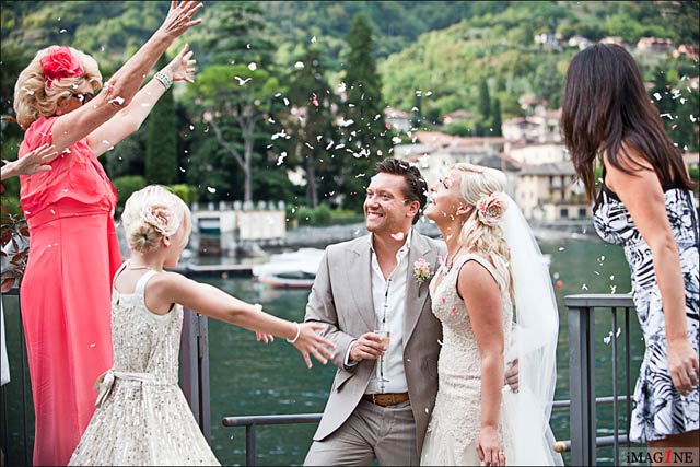 wedding reception to Villa Balbianello Lake Como