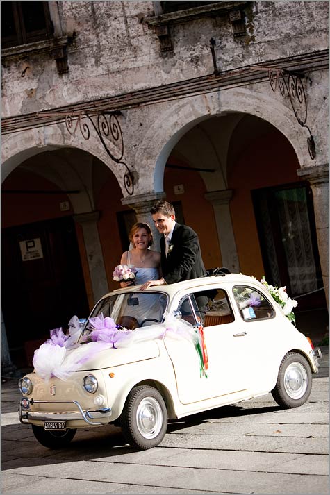 Fiat 500 car rental Torino Piemonte Italy
