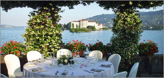 wedding to Verbano hotel restaurant