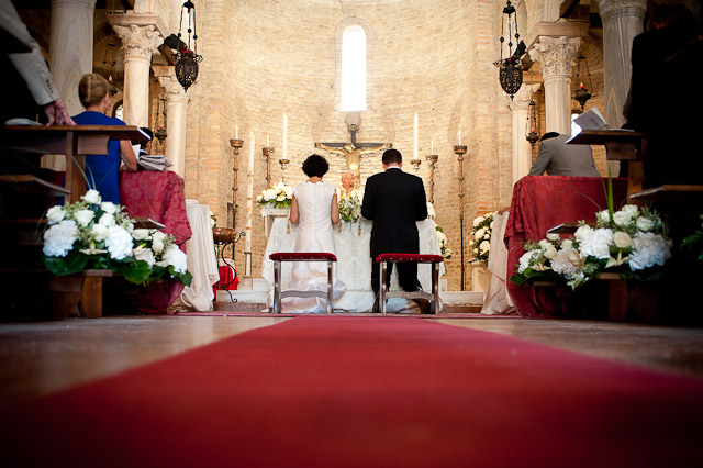 catholic wedding ceremony in Venice