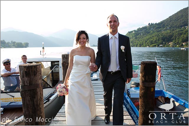 lake Orta outdoor wedding reception venues