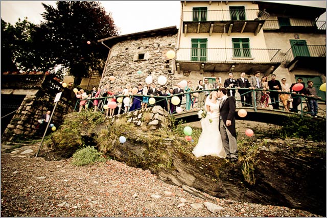 wedding to Belvedere hotel & restaurant Lake Maggiore