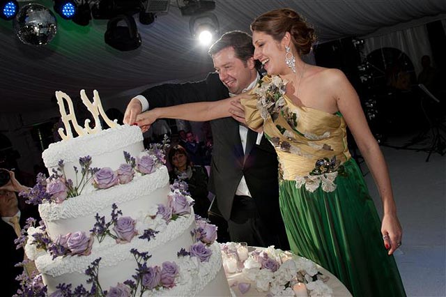 wedding cake Cernobbio lake Como