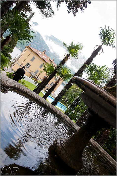 wedding reception venue historical Villa overlooking lake Como