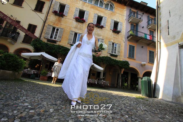 marriage in Orta Italy