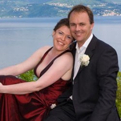 Helen and Matthew's Outdoor wedding in Villa Margherita