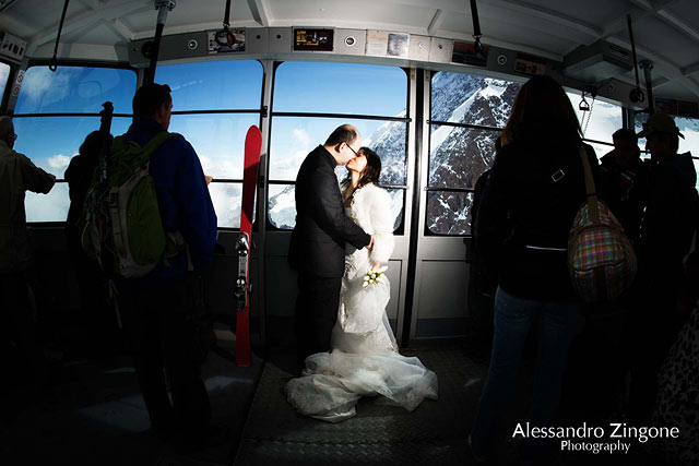 wedding photographer in Zermatt
