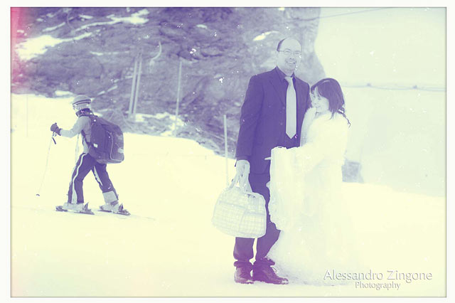 wedding photographer in Zermatt Switzerland