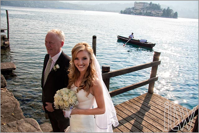 September weddings on Lake Orta Italy