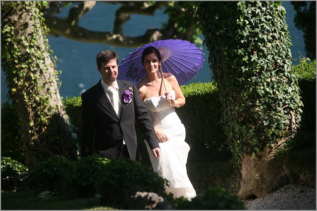 German wedding planner in Villa Balbianello lake Como