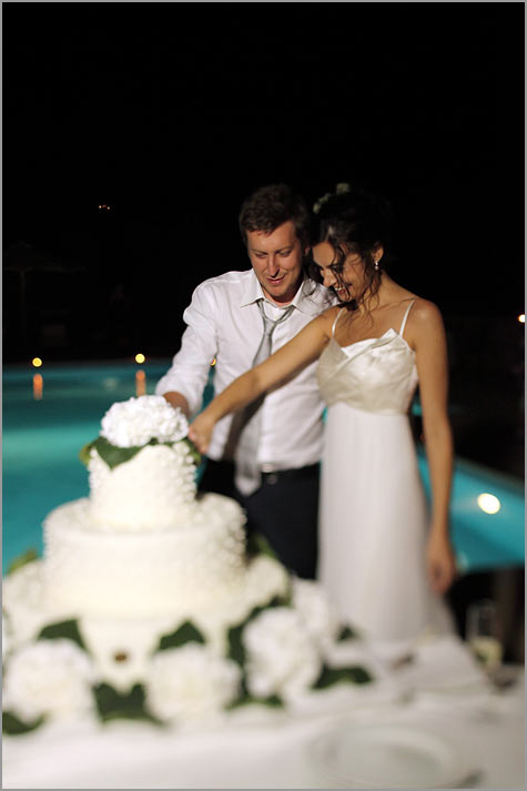 wedding cake in Verona