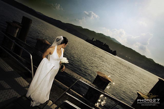 Lake Orta wedding photographers