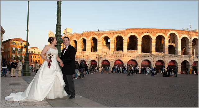 weddings to Arena of Verona