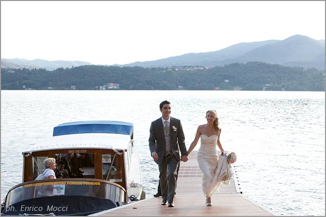 trattoria for wedding receptions on lake Orta