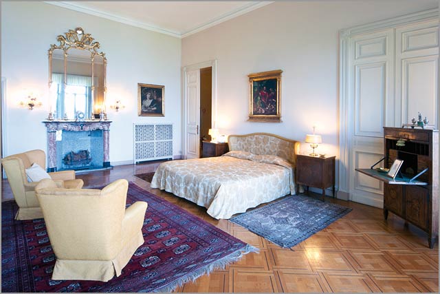 Villa Dal Pozzo weddings rooms for overnight accomotations