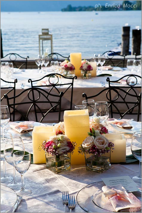 outdoor reception venues on Lake Orta Italy